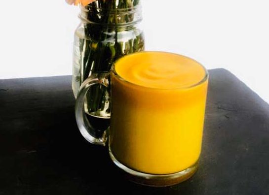 A cup of golden milk made from turmeric, Long Island Food Council blog