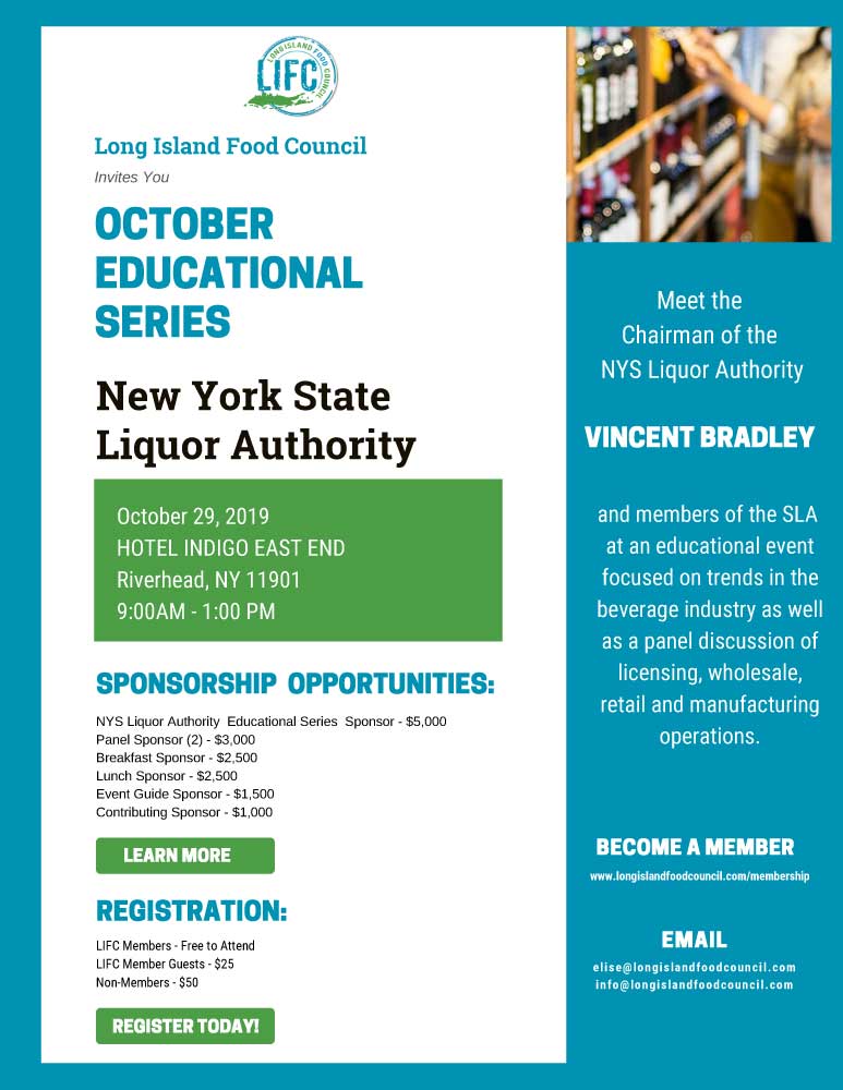 Oct. Educatonal series event flyer
