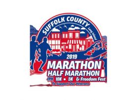 2019 Suffolk county Marathon logo