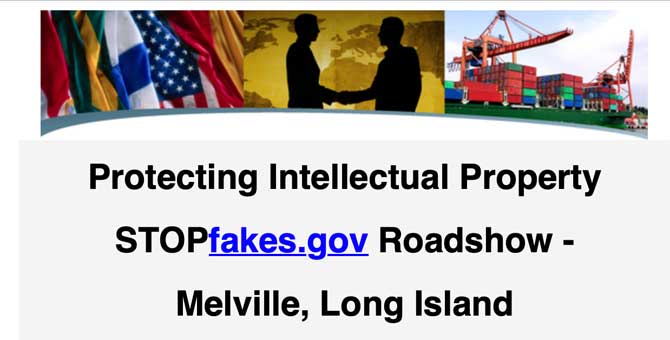 Intellectual Property Roadshow flyer