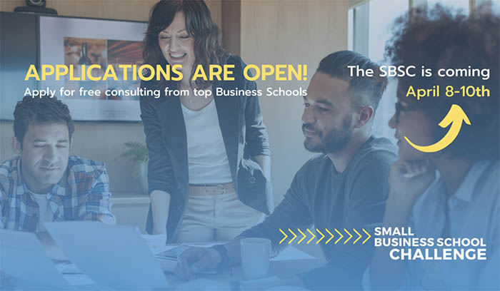Small Business School Challenge flyer