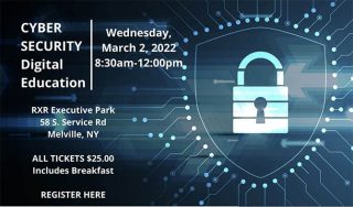 cyber security event flyer