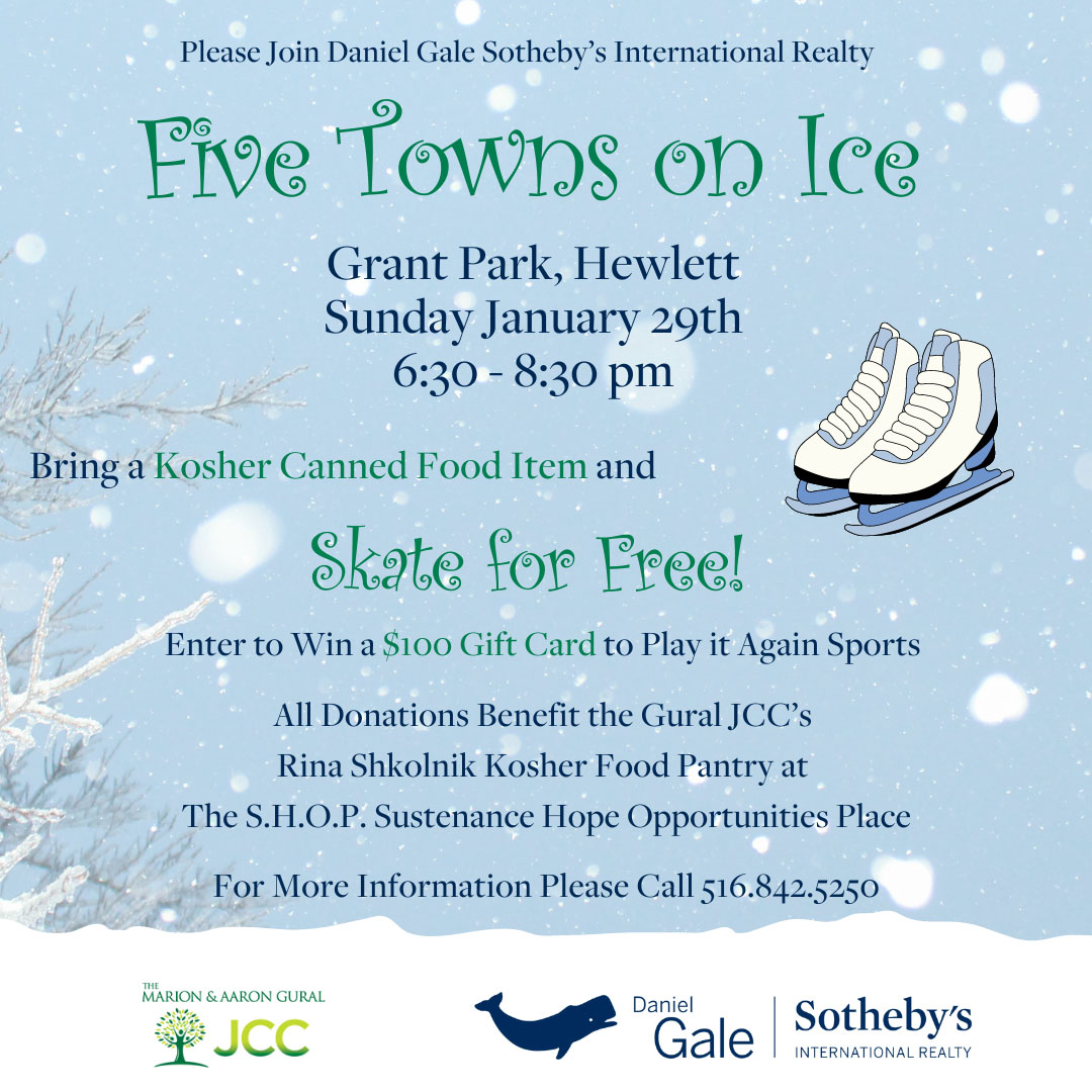 Five Towns on Ice event flyer