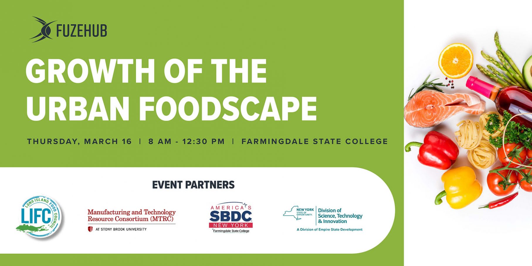 The Rise of Foodscape event flyer