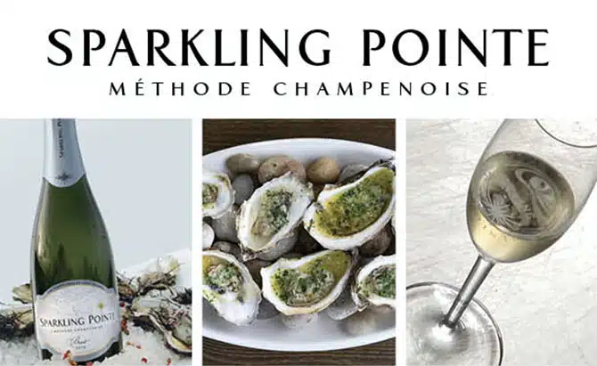 Sparkling Pointe event flyer